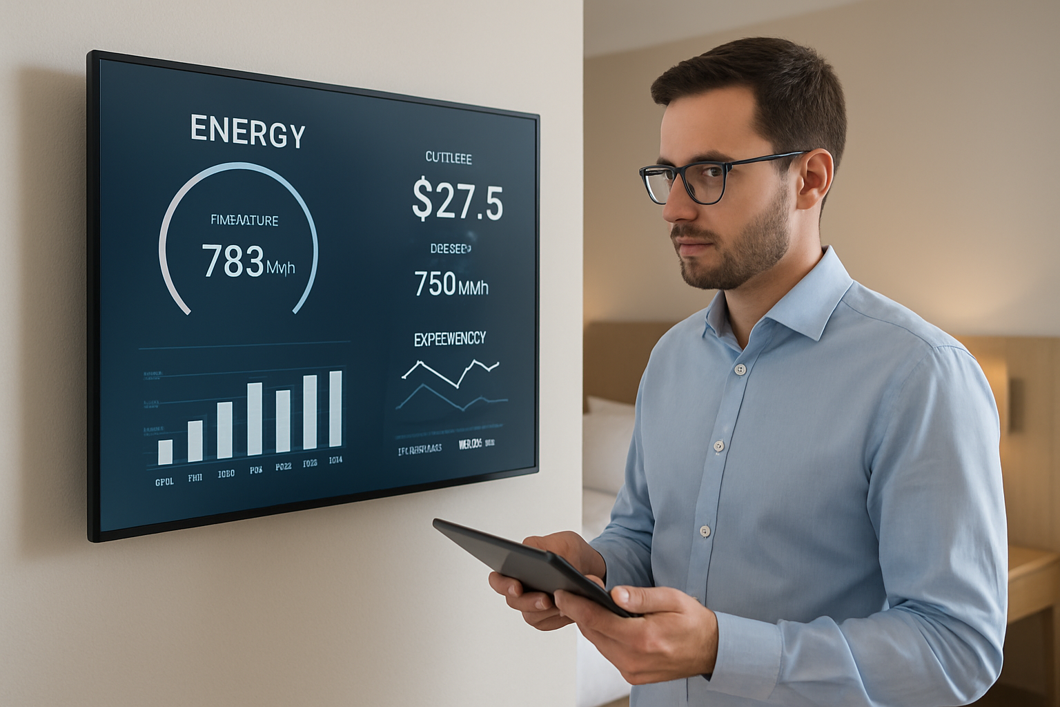 Monitorización del consumo energético en hoteles: tecnología al servicio del ahorro real - 1 monitorización energética hotel - imagen 1