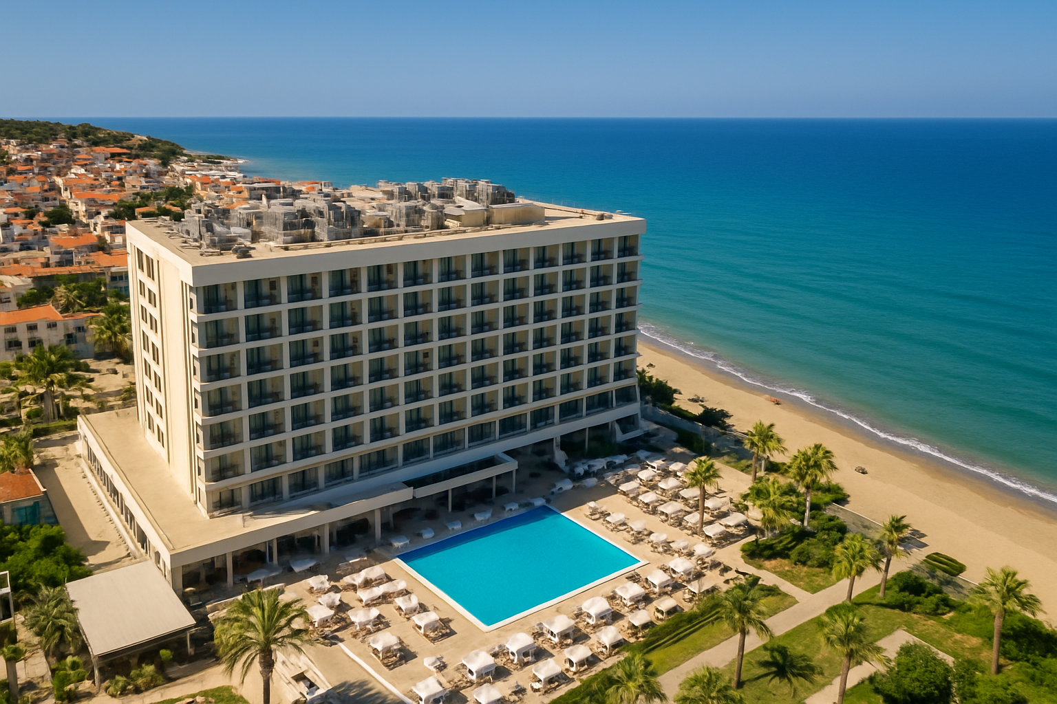 Climatización eficiente en hotel de costa mediterránea para ahorro energético