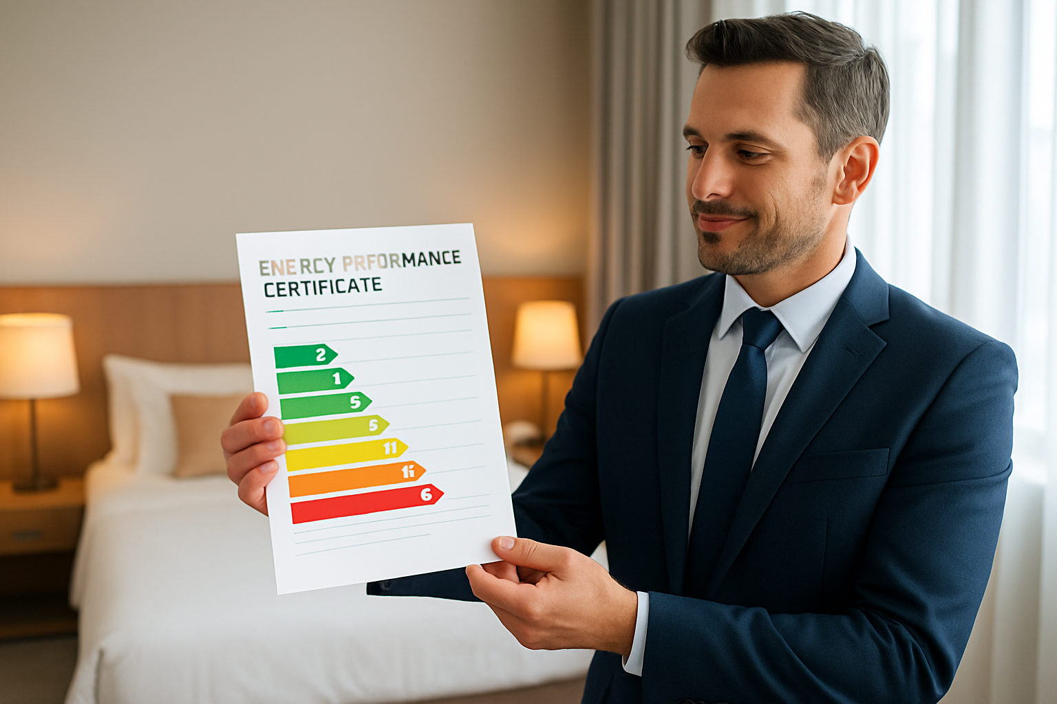 Cómo obtener la certificación energética de tu hotel: pasos, documentación y plazos en 2026 - 3 certificación energética hotel pasos requisitos - imagen 3